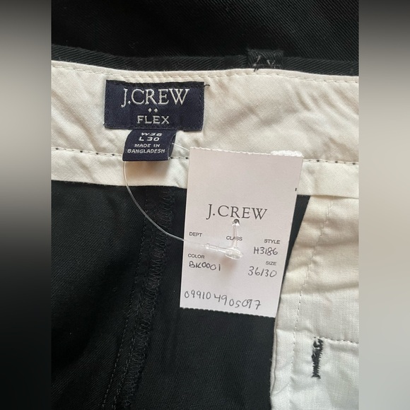 New J.Crew Flex Men Straight Chino Pants Size 36x30 - Picture 4 of 8